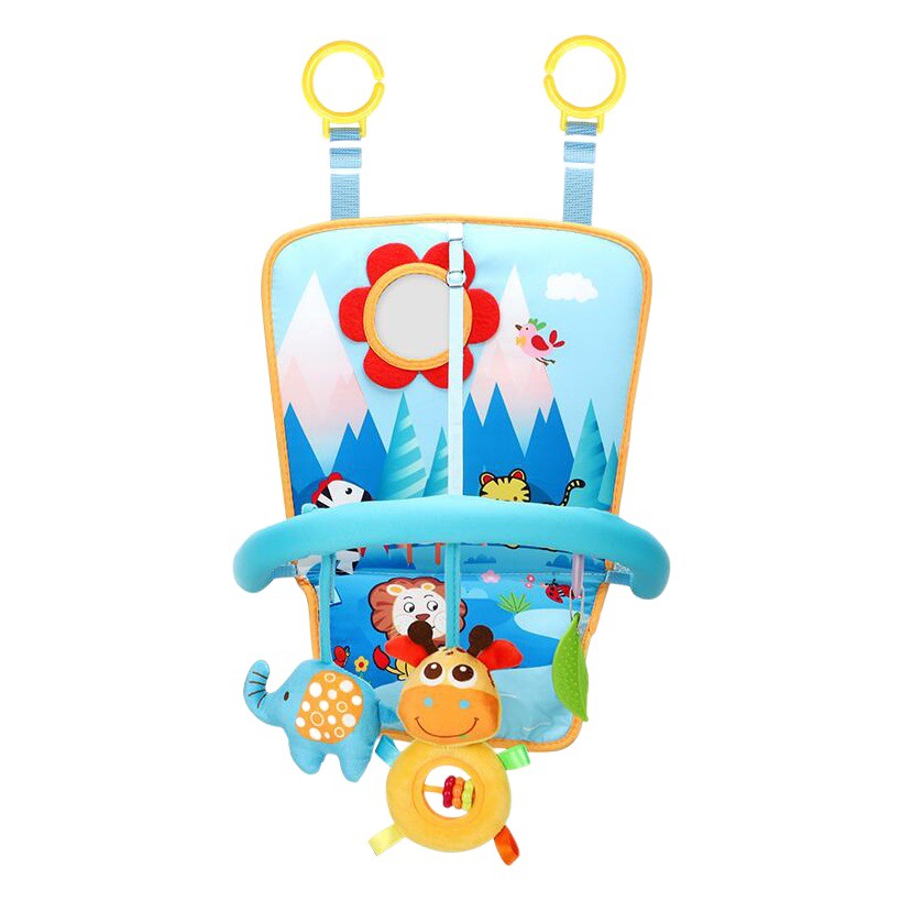 Cross-Border Baby Pedal Fitness Stand, Children's Car Pedal, Doll Seat Pendant, Early Education Exercise Teaching Aids