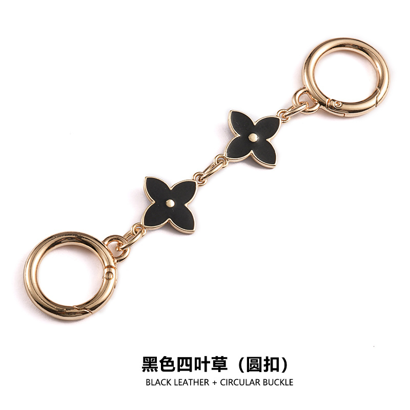 Picture of Sp-81 Is Suitable for Bag Shoulder Strap Modification, Four-Leaf Clover Pendant Extension Strap, DIY Luggage Accessories, Single Purchase Pendant
