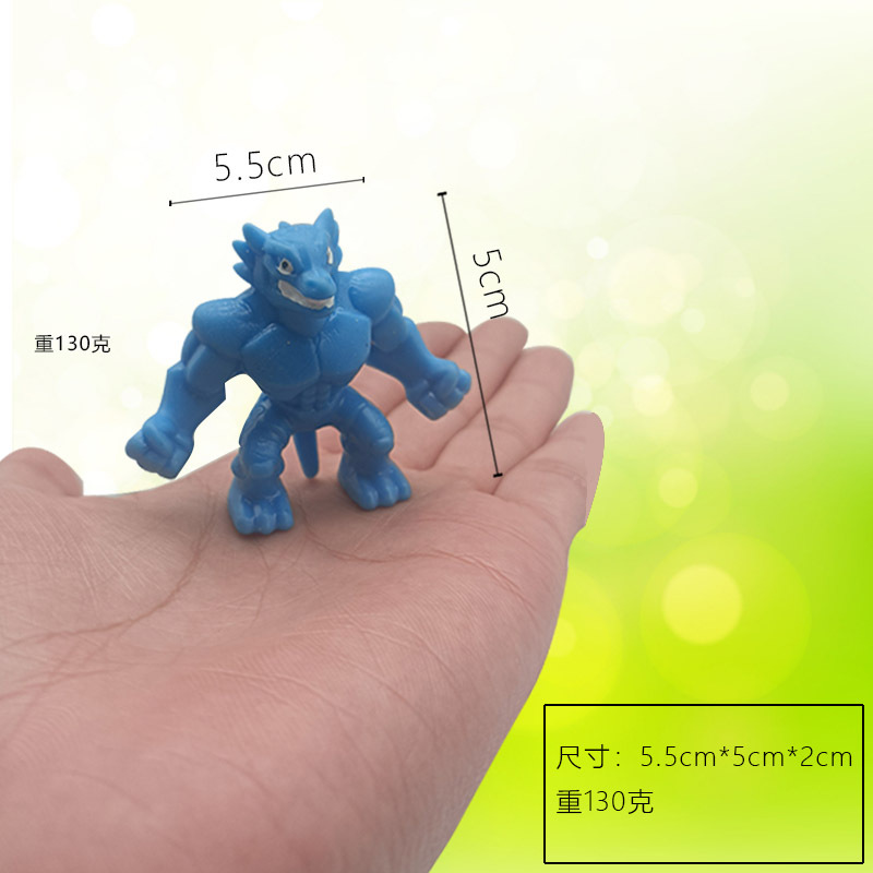 Picture of Cross-border hot selling decompression monster can stretch press rebound color multi-style variable small monster toys wholesale
