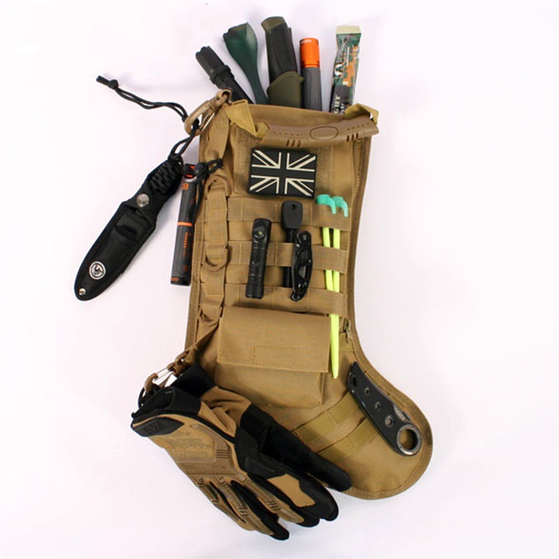 Picture of MOLLE Christmas stocking bag EDC tool storage bag Christmas stocking ornaments multifunctional accessories storage bag