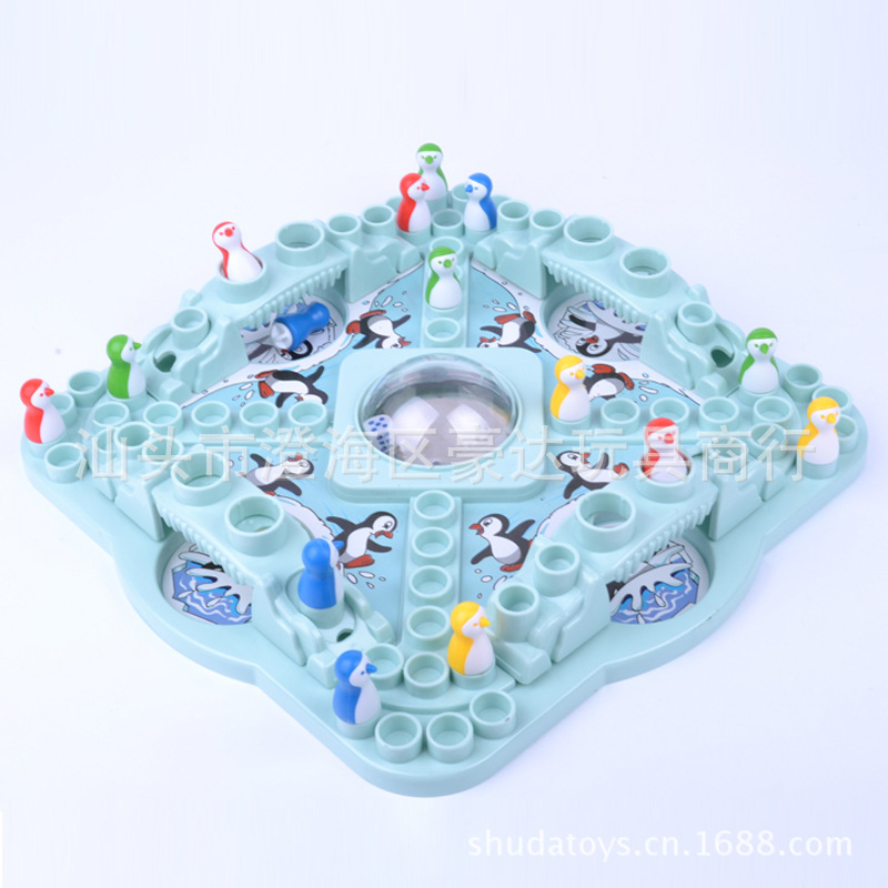 Picture of High quality fun toy penguin flying chess personality game chess Penguin competition game Interactive board game