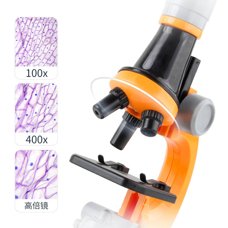 Picture of New Children's Microscope Telescope Toy Science Experiment Set Toy Primary School Student Microscope Toy