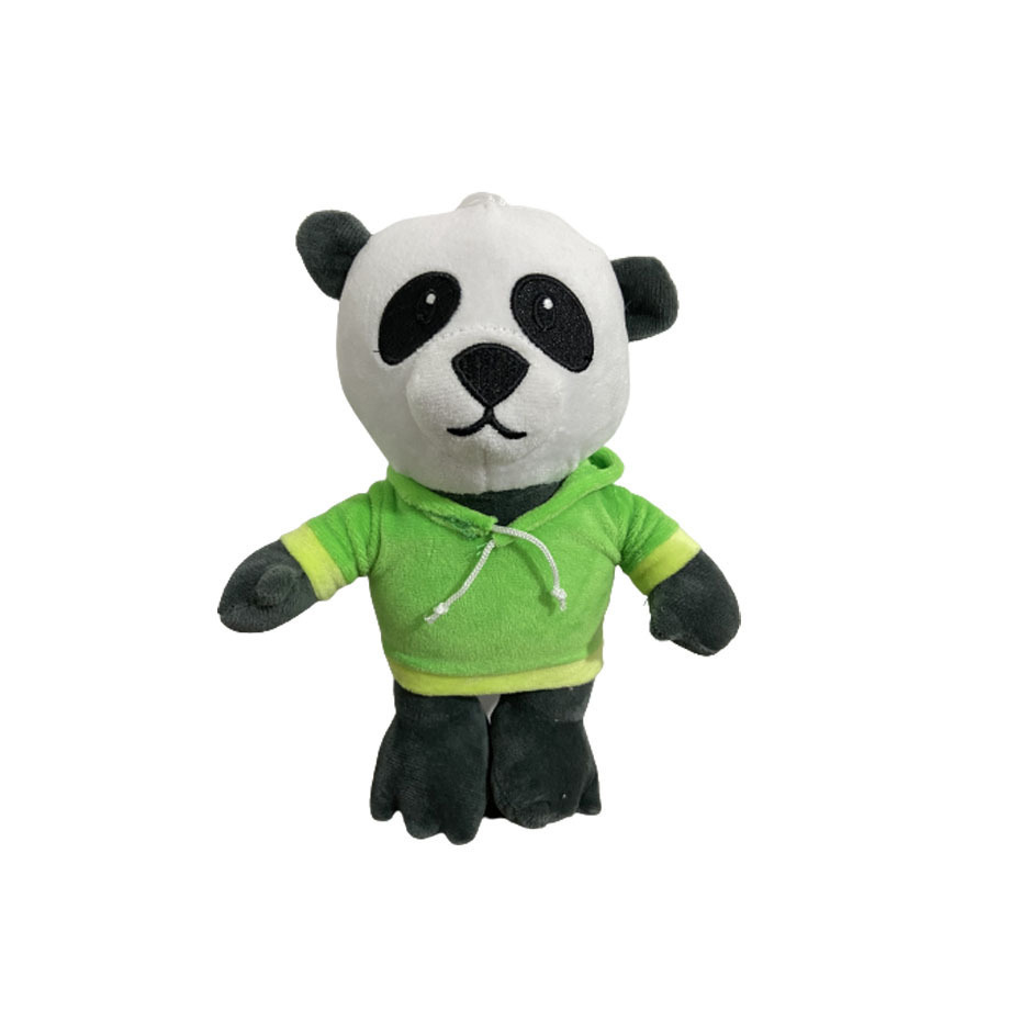 Picture of Cross Border New Product Stumbling Guy Plush Toy Cute Cartoon Doll Green Hat Panda Hippo Dragon