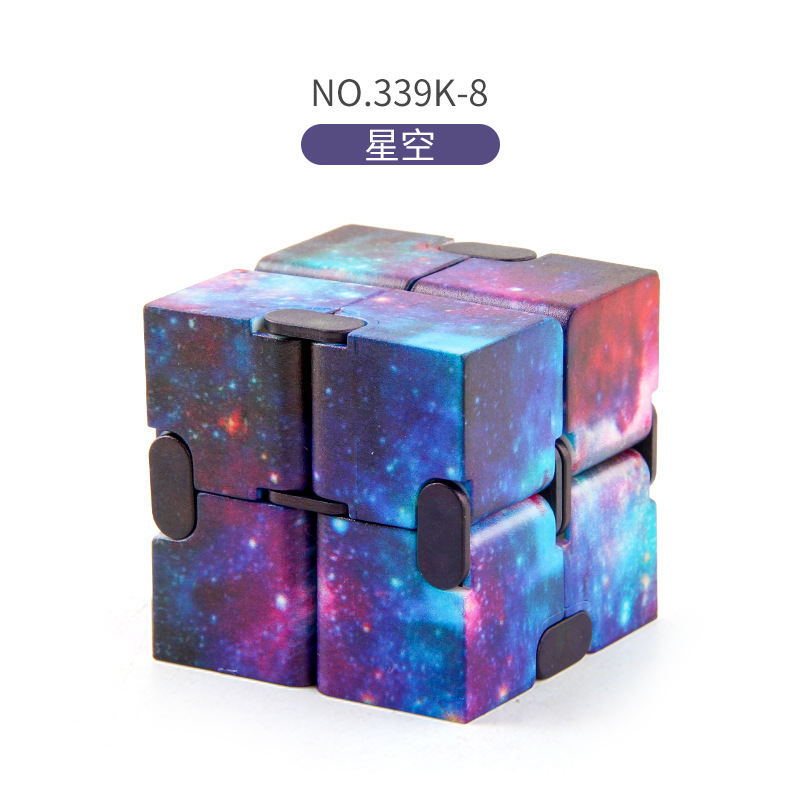 Picture of Source manufacturers infinite Rubik's Cube uv printing infinite folding decompression Rubik's Cube new strange fingertip toy second-order Rubik's Cube