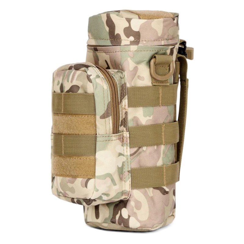 Amazon AliExpress Explosions Tactical Multifunctional Kettle Bag Outdoor Military Fans Molle System Waist Hanging Water Bottle Bag