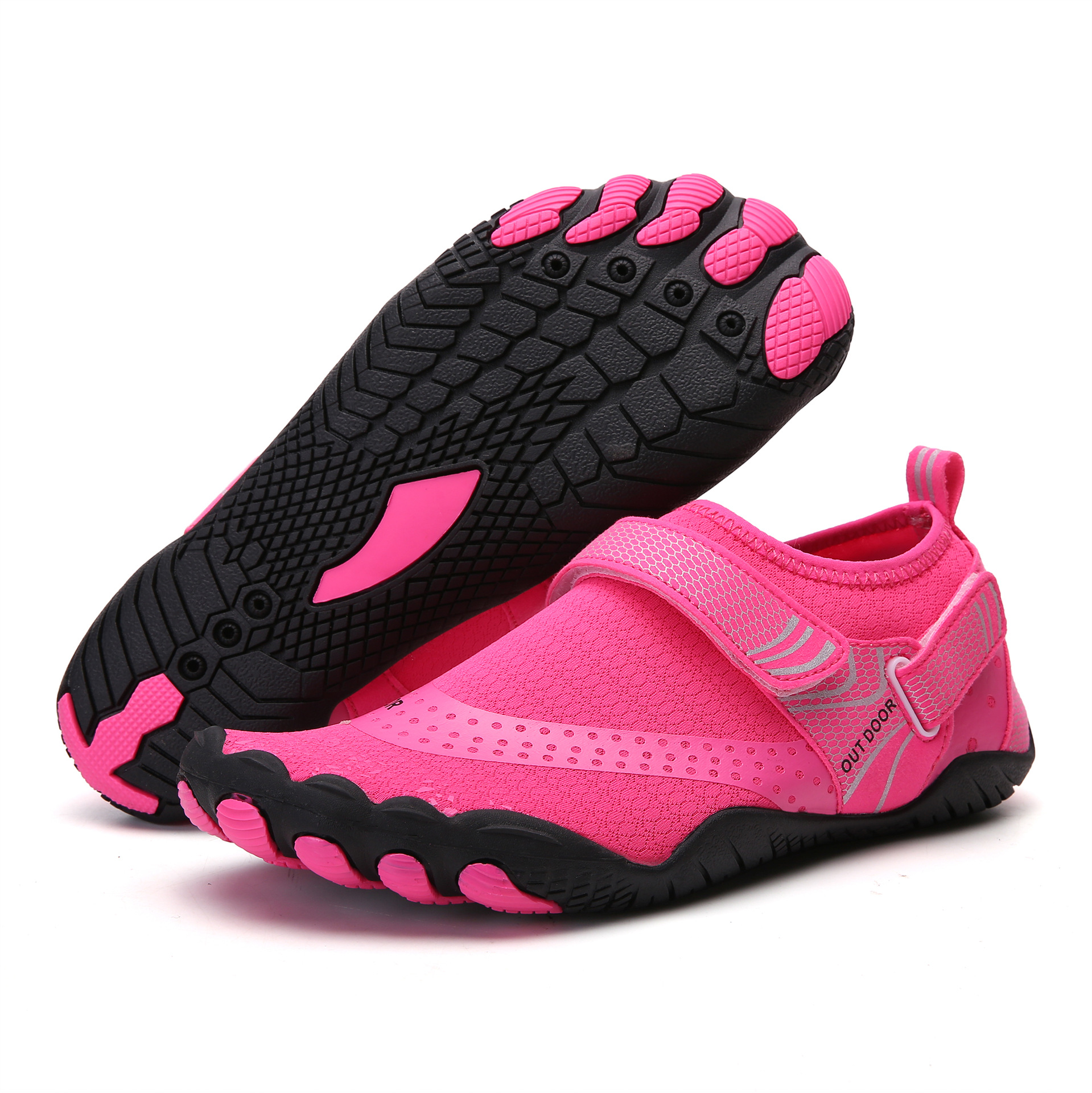 Picture of Outdoor Sports Tracing Shoes Five Fingers Beach Wading Shoes Men's and Women's Large Size Diving Snorkeling Shoes Breathable Hiking Shoes