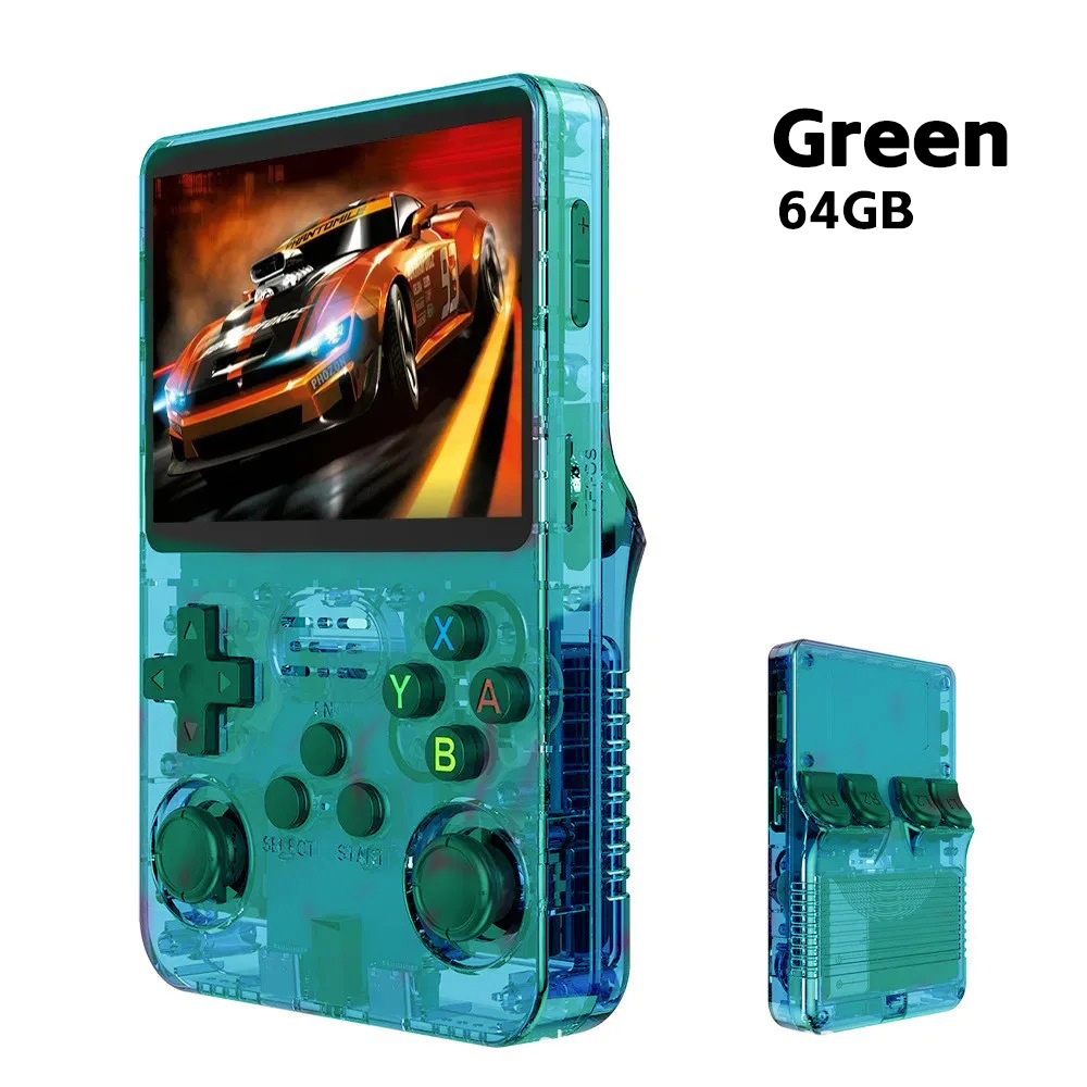 Picture of New R36S Open Source Handheld Game Console Portable Retro Arcade Game Nostalgic 3D Dual System Handheld Cross-Border