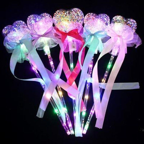 Picture of Douyin's Same Bobo Ball Starry Sky Ball Magic Wand Children's Fairy Wand Toy Glowing Night Market Plaza Hot Selling Wholesale