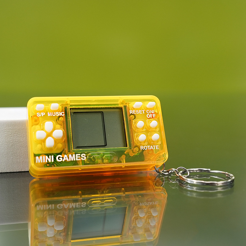 Picture of Cross-border handheld mini Tetris video game machine nostalgic decompression children's creative keychain pendant