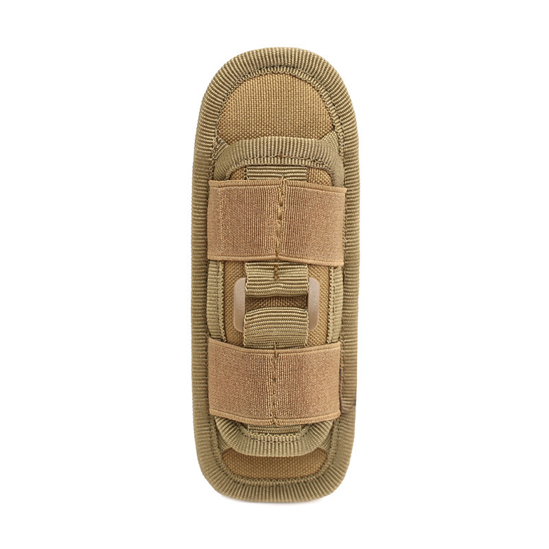 Picture of Multifunctional 360-degree rotating flashlight sleeve outdoor universal flashlight waist bag Molle accessory hanging bag