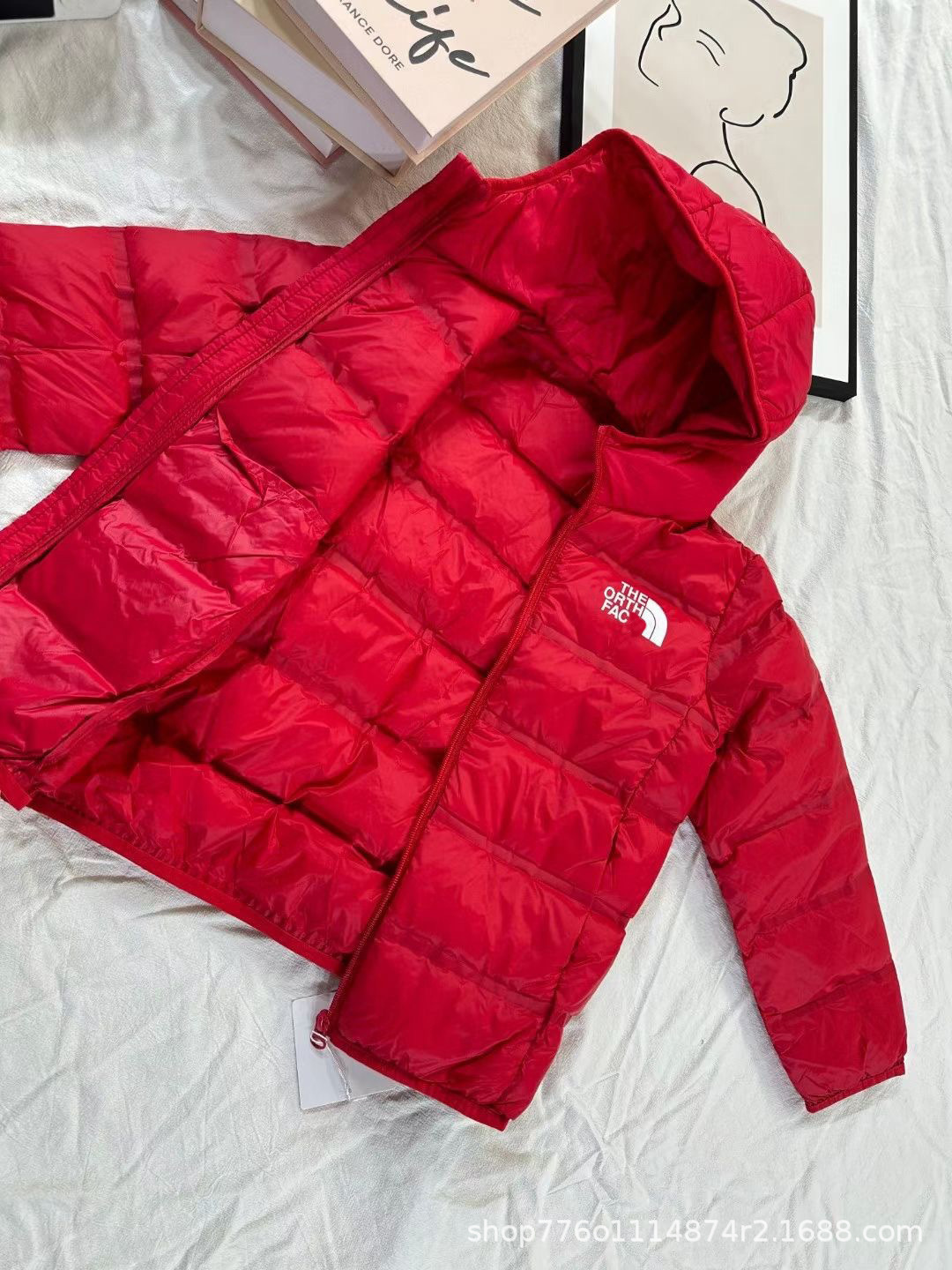 Picture of Beibei 2024 Autumn and Winter New Children's Wear Lightweight Down Jacket for Boys and Girls Hooded Warm Jacket