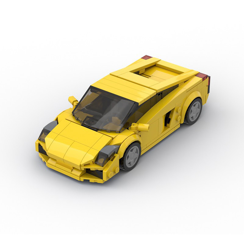 Picture of MOC blocks compatible with Lego Grab Lambert several mud Gallardo Gallardo sports car model speed8 racing car
