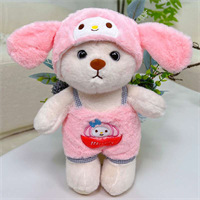 Picture of Factory wholesale wedding throwing interactive doll boutique 8-inch grasping doll plush toy clip Doll Doll batch