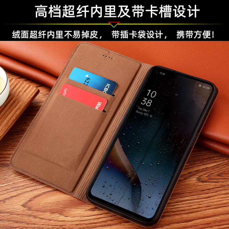 Picture of For Samsung A25 5G Phone Case Samsung A15 Genuine Leather Samsung A05 Flip Cover A05S Drop-resistant Protective Case Python