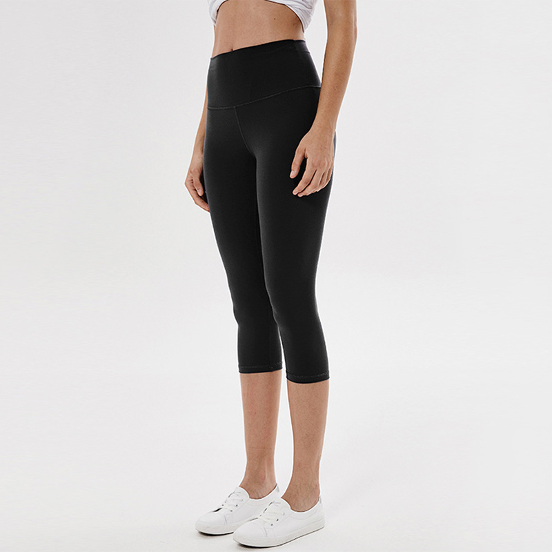 Picture of Summer Yoga Cropped Pants Running Fitness Quick-drying Sports Pants High Waist Slimming lulu Yoga Pants Women