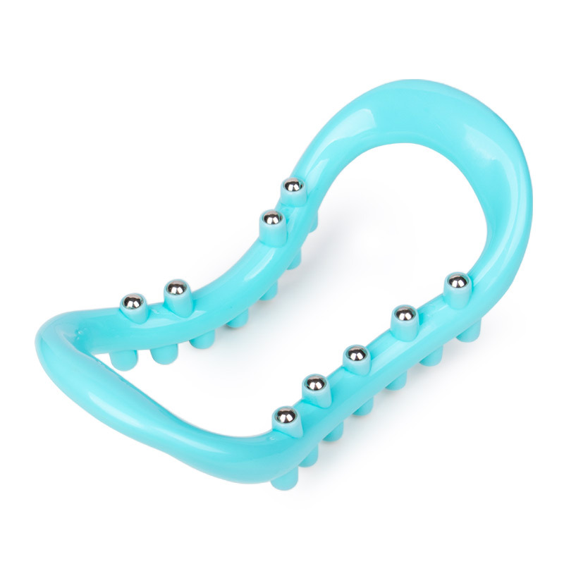 Picture of Yoga Massager Pull Back Ring Yoga Ring Open Back Massage Yoga Ring Magic Ring Bump Open Shoulder Steel Ball Yoga Ring