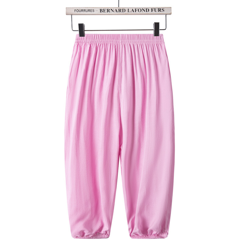 Picture of Summer Anti-Mosquito Thin Children's Casual Pants for Boys and Girls, Parent-Child Casual Long Pants, Breathable Boys' and Girls' Pants Wholesale