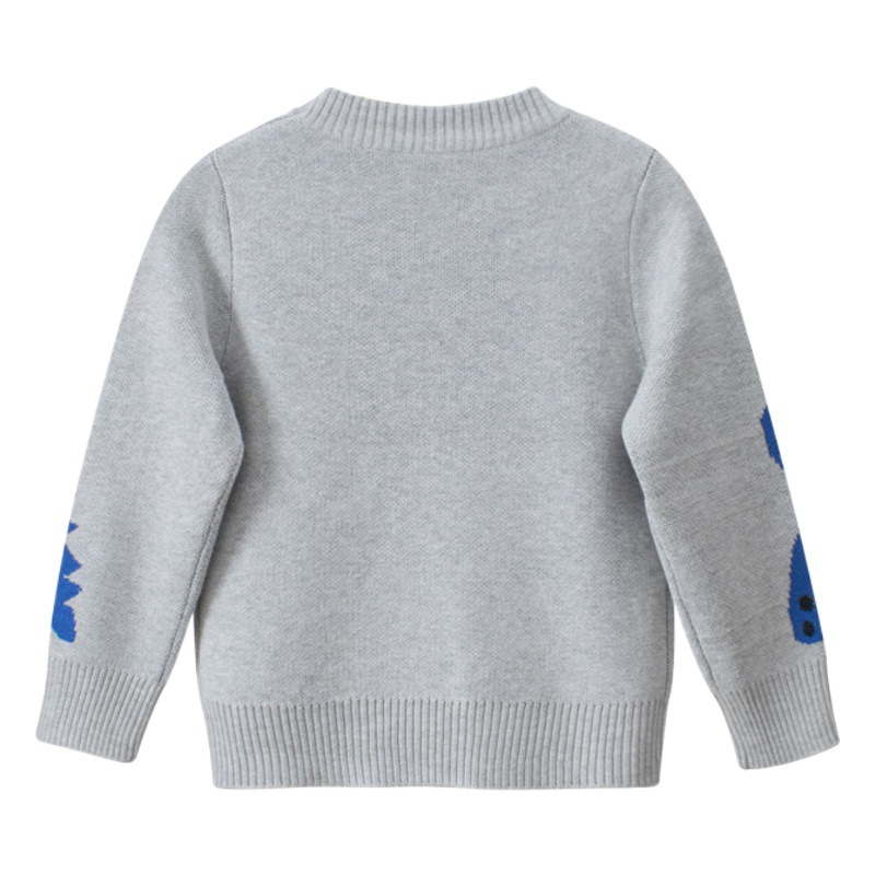27Kids Brand Kidsren's Clothing Spring 2025 New Kidsren's Knitwear Cartoon Knitwear Boy Baby Clothes Wholesale