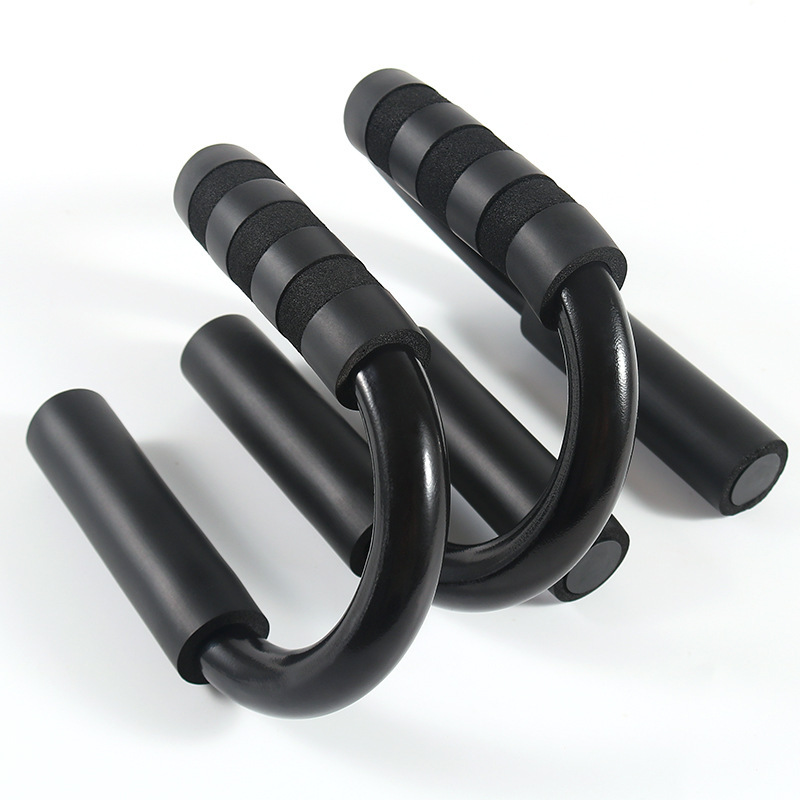 Picture of S-type steel pipe push-up bracket exercise chest muscle arm muscle non-slip stable indoor sports multifunctional fitness equipment