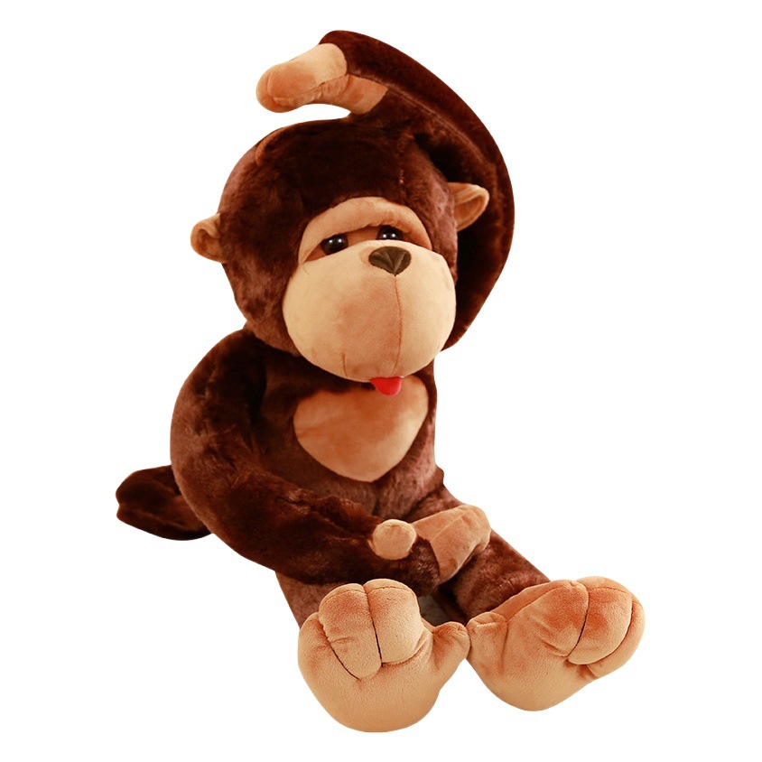 Cross-Border Amazon Gorilla Plush Toy Big Monkey Large Doll Girl Birthday Gift Can Be Customized