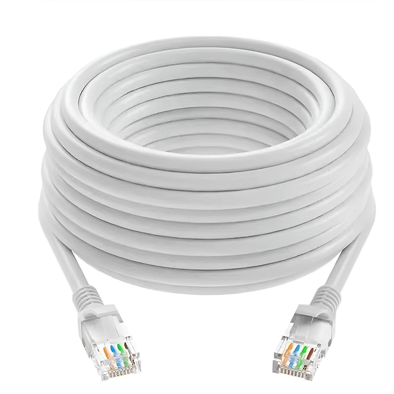 Picture of Category 6 Network Cable Gigabit Twisted Pair CAT6 Computer Broadband Router Monitoring Super Category 6 1 m Finished Network Jumper