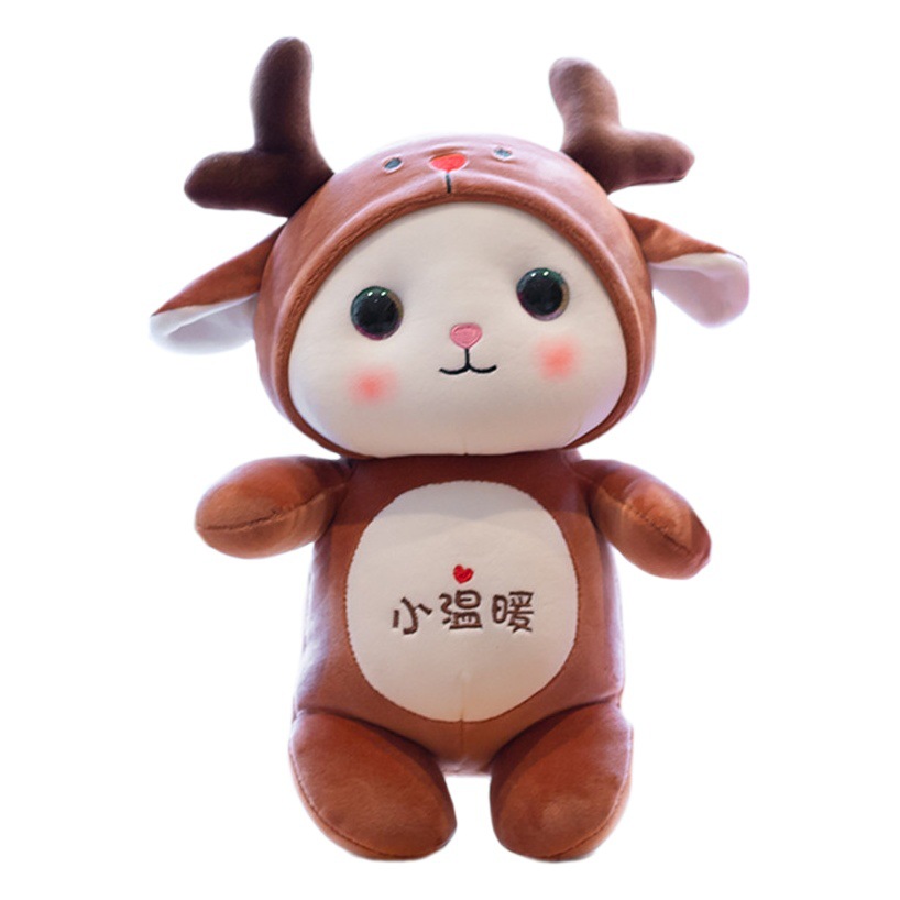 Cute Standing Transformation Cat Doll Girl Sleeping Pillow Baby Comfort Doll Children Girls Gifts Wholesale