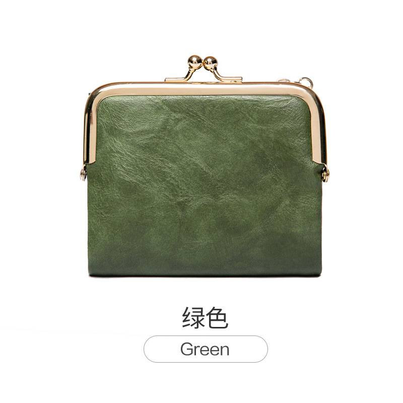 Picture of Cross-Border short wallet women's 2023 new clip coin purse retro multi-functional folding wallet card bag for women