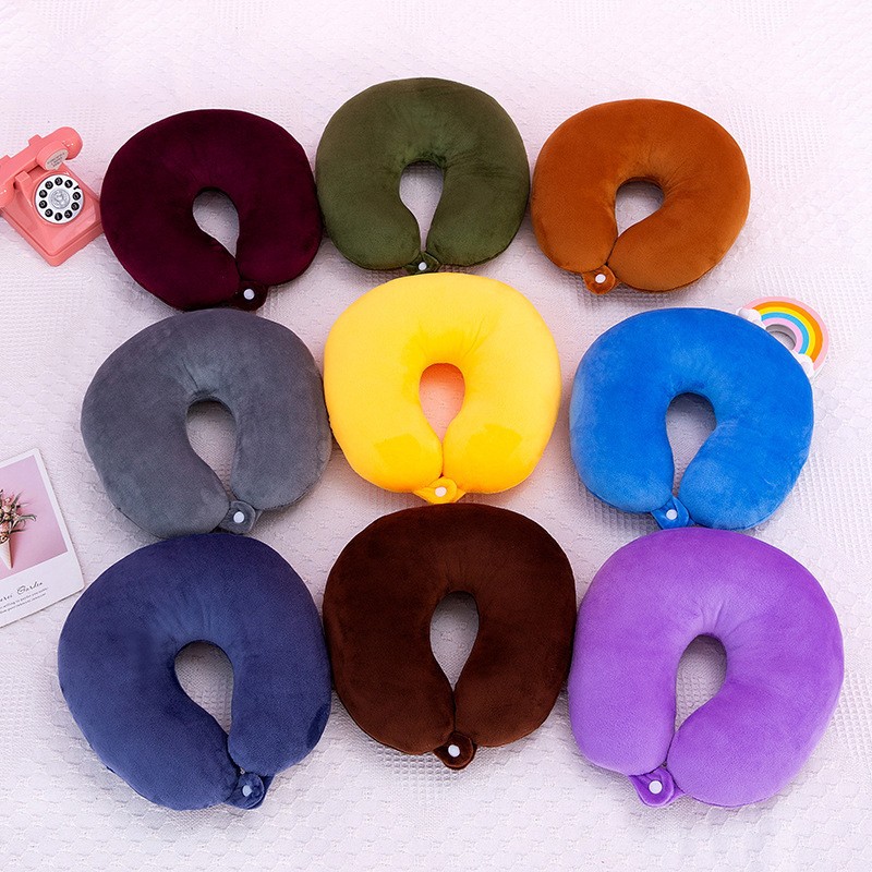 Picture of Foreign trade U-shaped pillow plush toy pillow creative car pillow office nap pillow neck pillow birthday gift wholesale