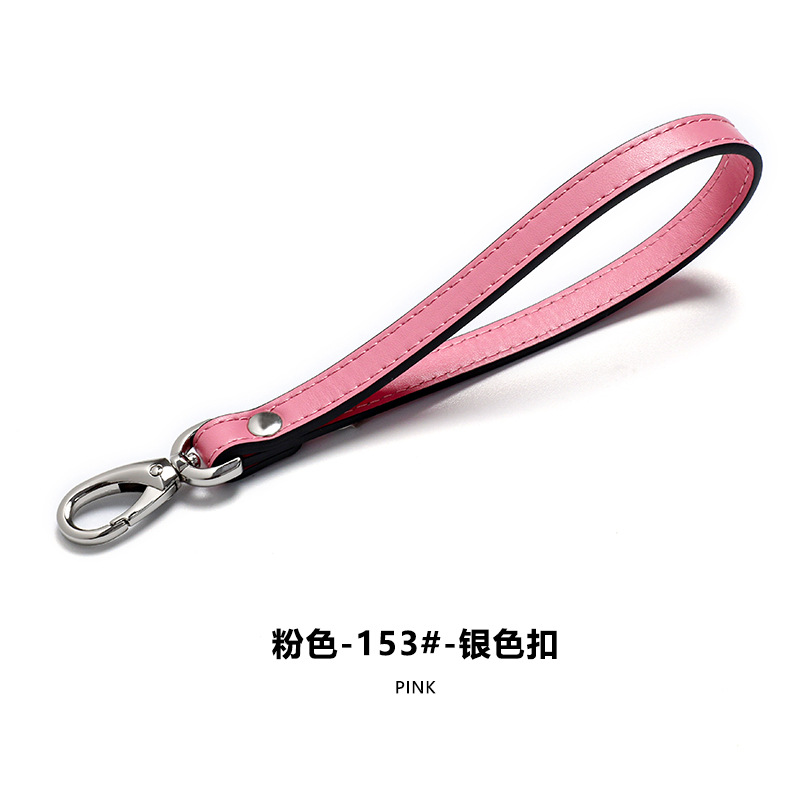 Picture of Women's Bag Accessories Single Buckle Wallet Lanyard Handbag with B- 45 Plain Cowhide Handbag with Bag Replacement Strap