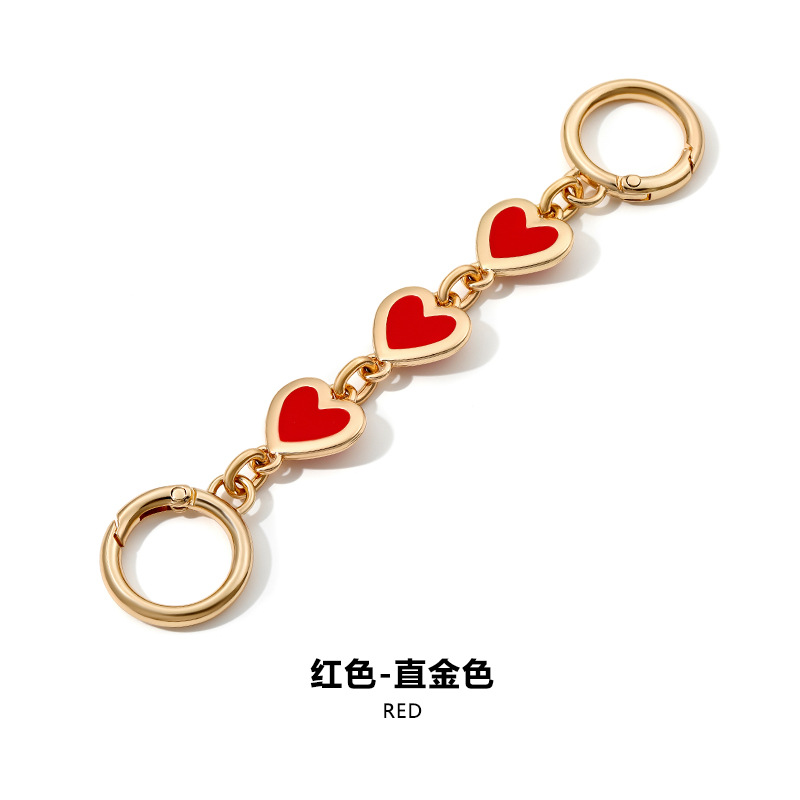 Picture of Extension chain is suitable for chow CH modified mahjong bag extension chain belt H-68 metal chain love decorative chain accessories