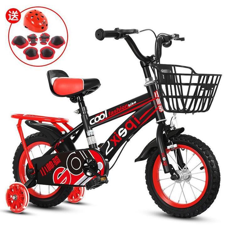 Picture of In stock manufacturers supply children's bicycle 2-10 years old boys and girls baby bicycle 12-inch 14-inch 16-inch