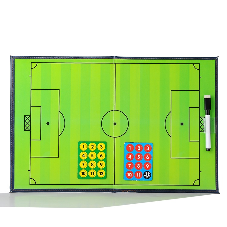 Picture of Foldable 80% off Football Basketball Tactical Board Coach Teaching Board Magnetic Pen Game Training Tactical Command Board