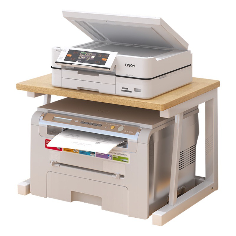 Carefully Selected Factory Desktop Printer Storage Rack Office Desk Double-Layer Storage Shelf Bracket Creative Storage Rack