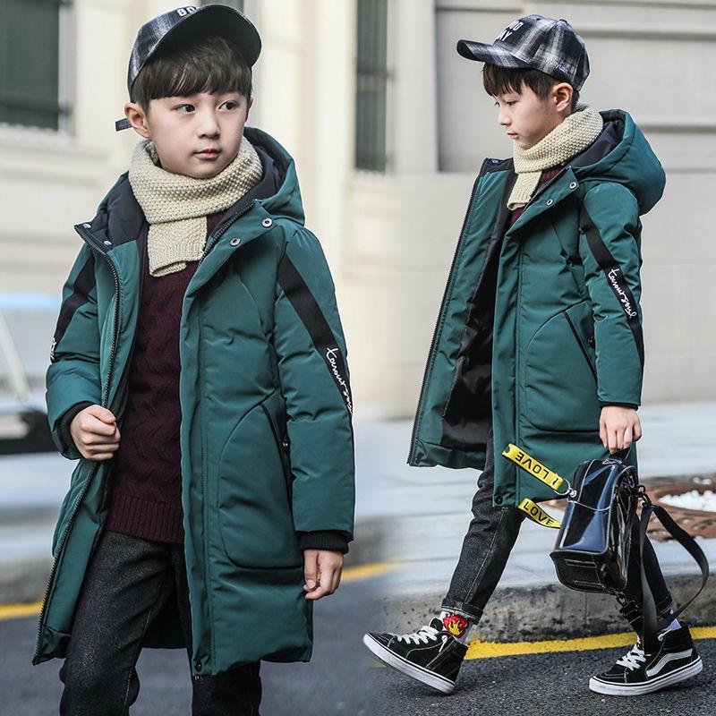 Picture of Boys Cotton Coat 2022 New Korean Style Baby Midi Cotton Coat Winter Clothes Children's Thickened Cotton Coat