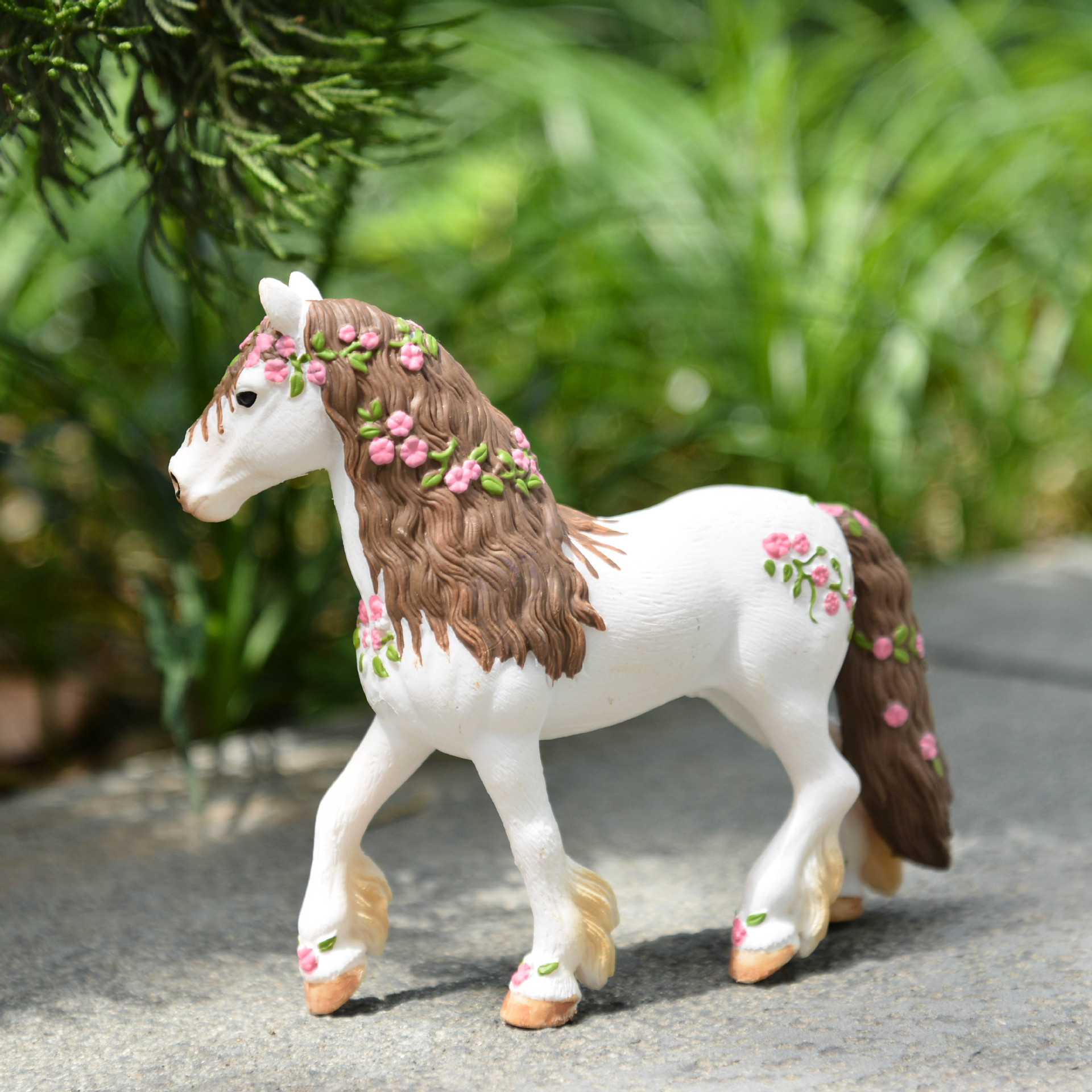 Picture of Cross-border fairy god beast pegasus mount model toy rainbow princess unicorn flying fairy children's toy