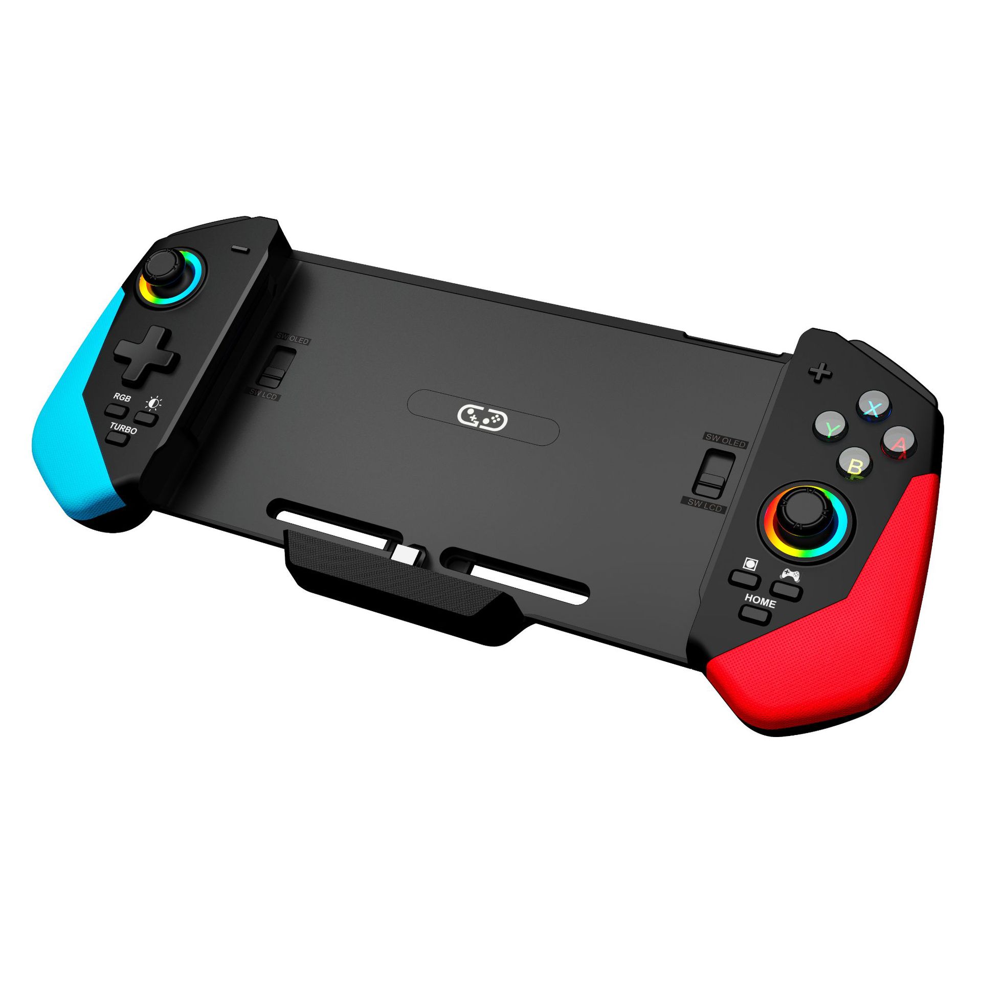 Picture of New Switch/Switch oled in-line gamepad with 6-axis gyroscope function RGB colorful