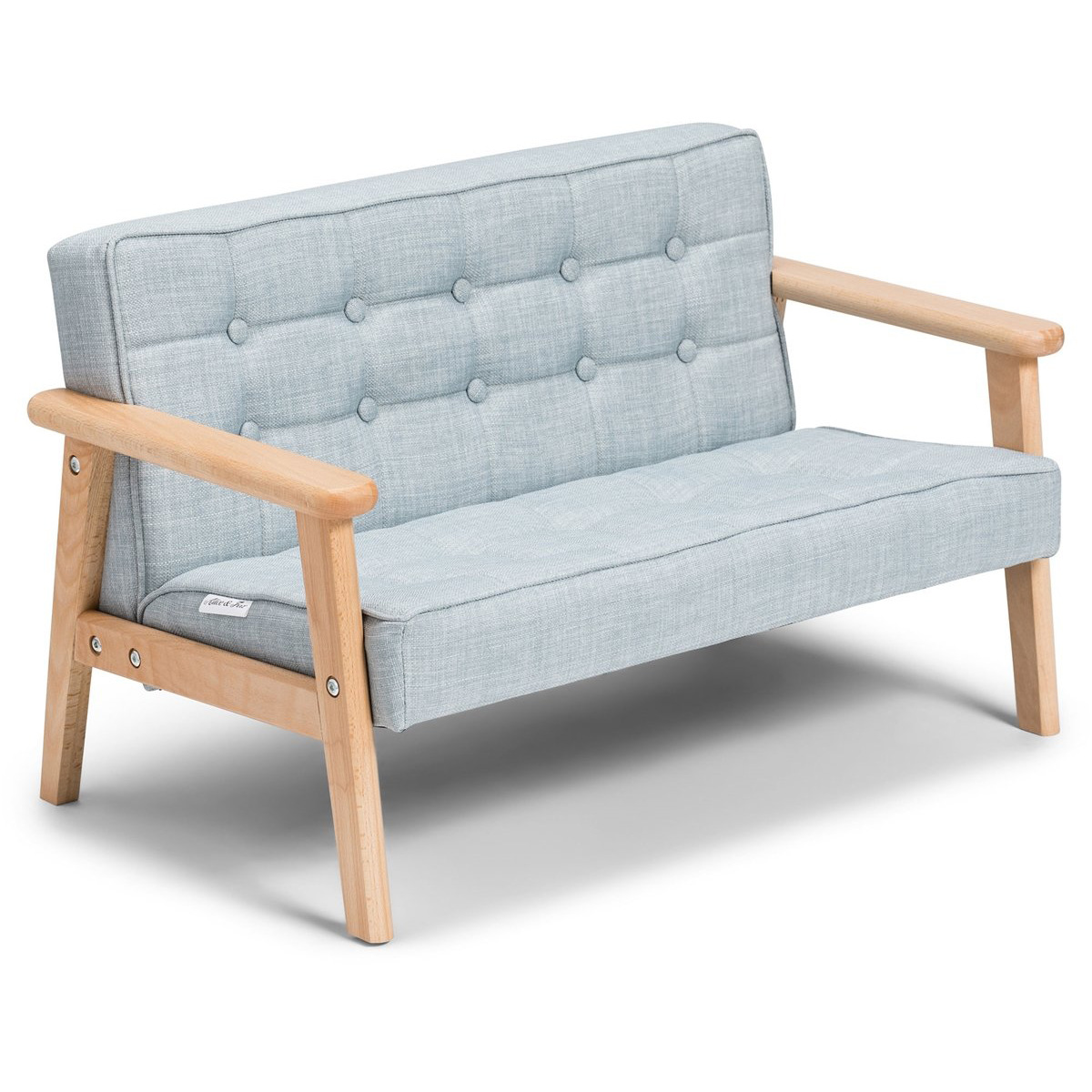 Picture of Children's Room Wooden Infant Garden Cute Reading Corner Photography Small Sofa Baby Stool Training Course Seat Mini