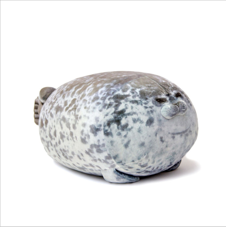 Picture of Japan Osaka Simulation Seal Doll Pillow Aquarium Popular Soft Pillow Aquarium Plush Toy