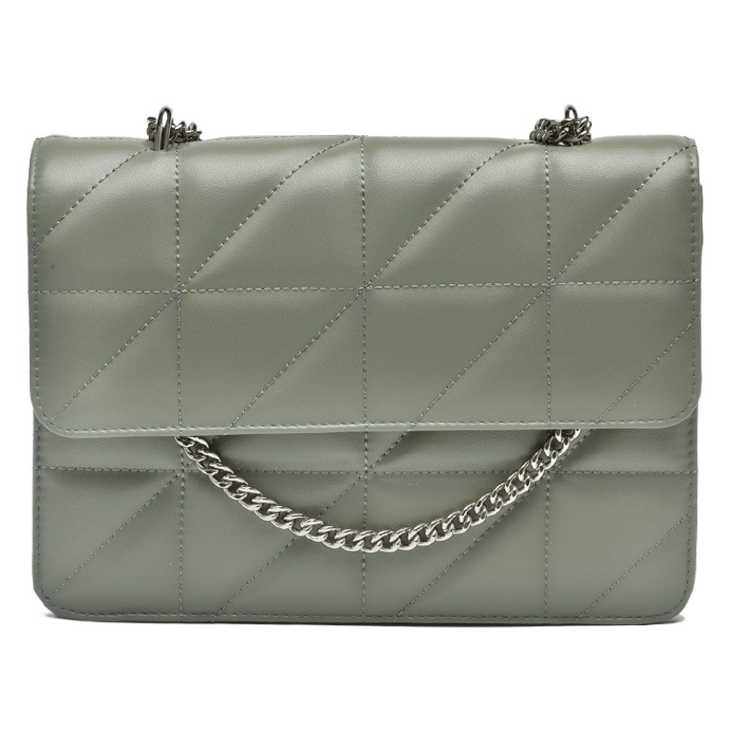 Autumn New Bag Women's Portable Rhombus Chain Bag Simple Shoulder Armpit Women's Crossbody Bag Wholesale Lightweight