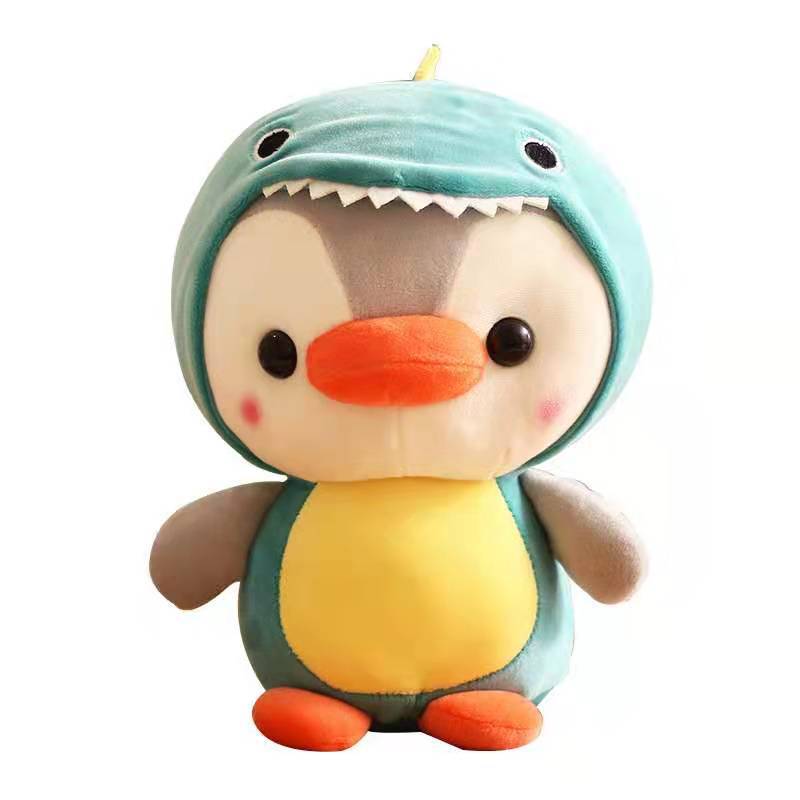 Picture of Transformation Penguin Plush Toy Dinosaur Frog Unicorn Doll Wedding Toss Doll Grab Machine Doll Factory