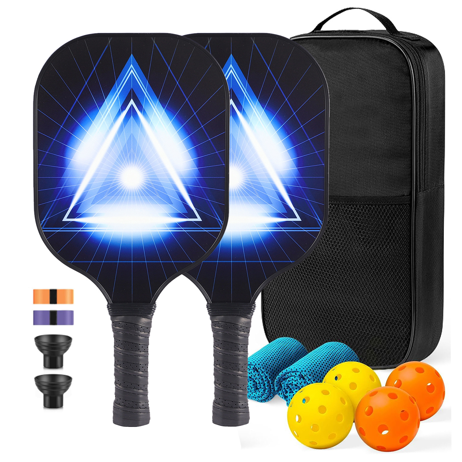 Picture of Carbon Fiber Pickleball Racket Honeycomb Board Outdoor Sports Carbon Pickleball Racket Cross-Border Pickleball Paddle