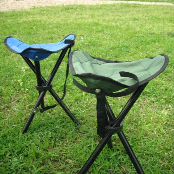Picture of zs tactical outdoor travel products factory direct folding stool fishing beach stool Oxford cloth three-legged stool