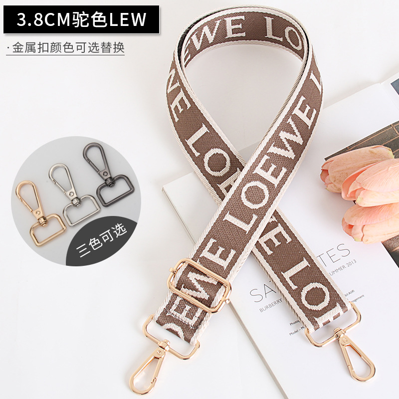 Picture of Letter Pattern Women's Bag with Accessories Replacement Crossbody Strap Shoulder Underarm Bag Vegetable Basket Transformation Universal Strap