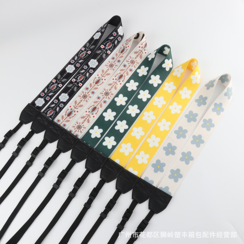 Picture of SLR Camera Shoulder Strap Camera Strap Waterproof Shock Absorbing Decompression 3.8cm Ethnic Jacquard Camera Strap
