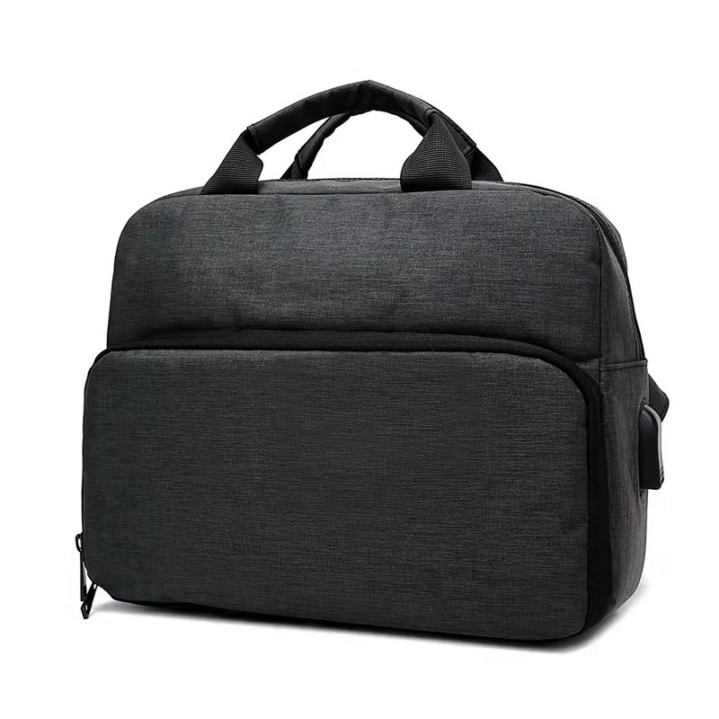 Picture of New SLR Camera Bag Men's Shoulder Photo Bag Multifunctional USB Waterproof Rain Cover Wear-resistant Crossbody Shoulder Bag