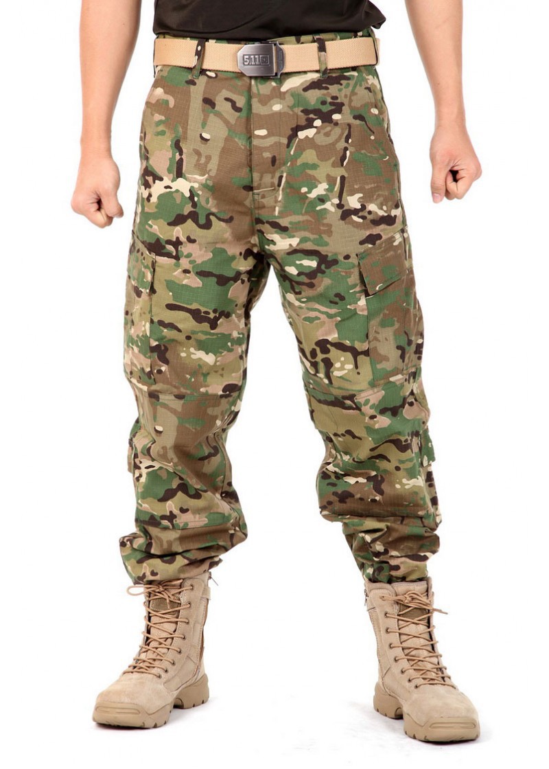 Outdoor Cs Expansion Camouflage Pants, Training Tactical Pants, Multi-Functional Combat Frog Pants, Casual Training Pants