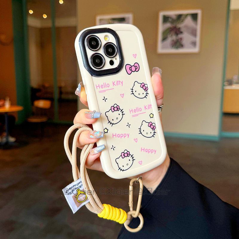 Picture of Suitable for OPPO Find X7 Pro Phone Case X5 Protective Case X3 Frosted Cute Hello Kitty Drop-resistant New
