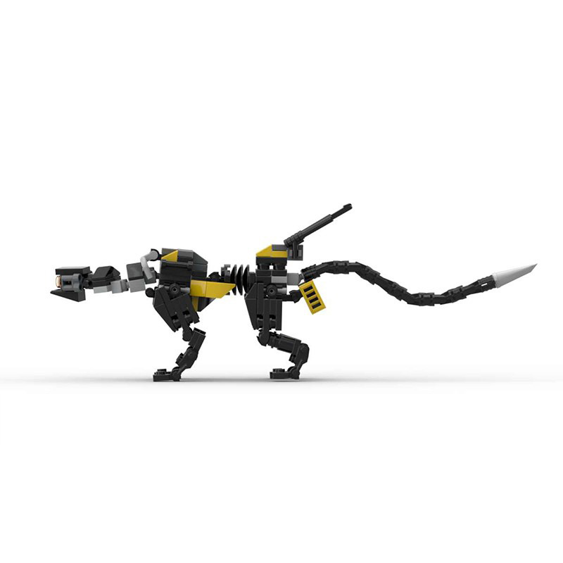 Picture of Cross-border MOC assembled building blocks compatible with Lego toy Horizon Zero Dawn tracker mechanical monster model