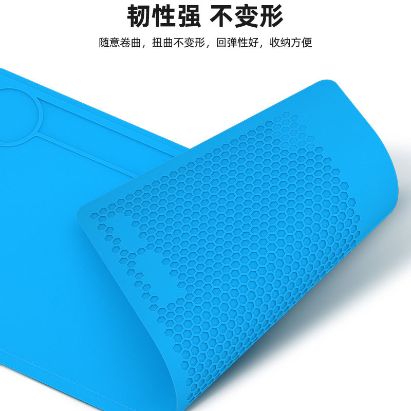 Picture of Xinxun Tools Rl-004Dq High Temperature Resistant Silicone Repair Pad High Temperature Resistant Large Size Mobile Phone Repair Silicone Pad
