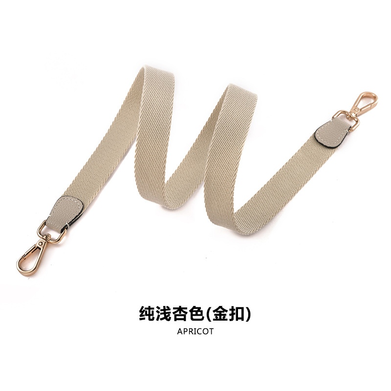 Picture of Mahuangshi MHS-F-34 Wide Strap Lightweight Comfortable Full Narrow Side Shoulder Strap Accessories Canvas Backpack Strap Crossbody Solid Color